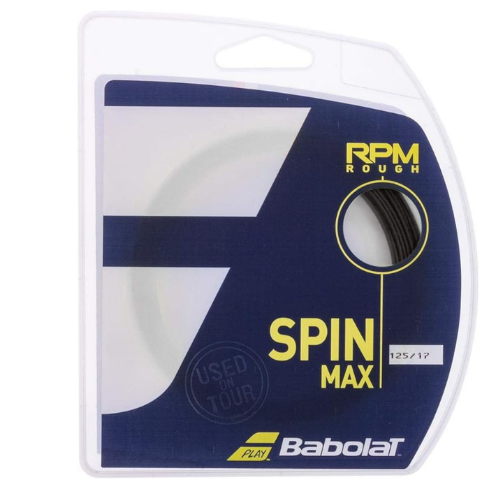 Babolat RPM Rough 1.25/17 12m String Set - Black