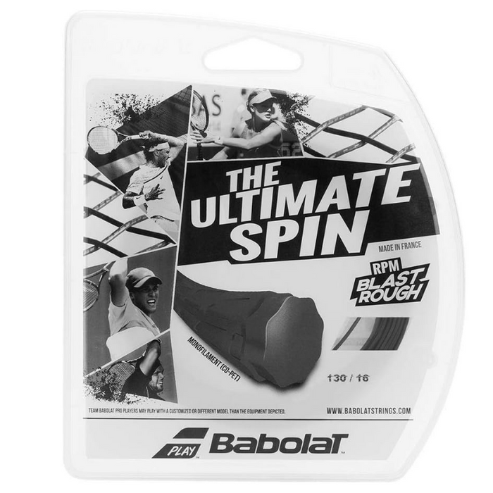 Babolat RPM Rough 1.25/17 12m String Set - Black