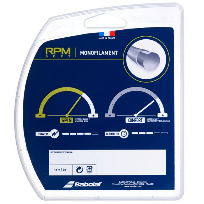 Babolat RPM SOFT 1.25/17 12m String Set -  Bronze