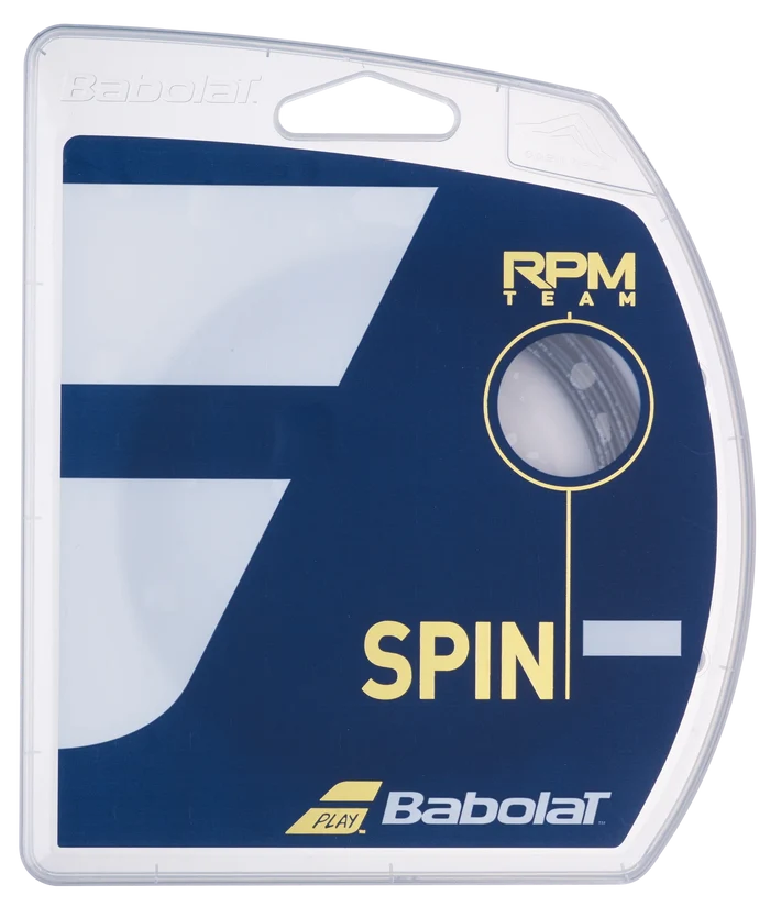 Babolat RPM Team 1.25/17 12m String Set - Black