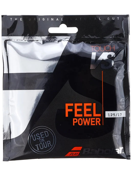 Babolat Touch VS  Natural Gut 1.25/17G String Set - Natural