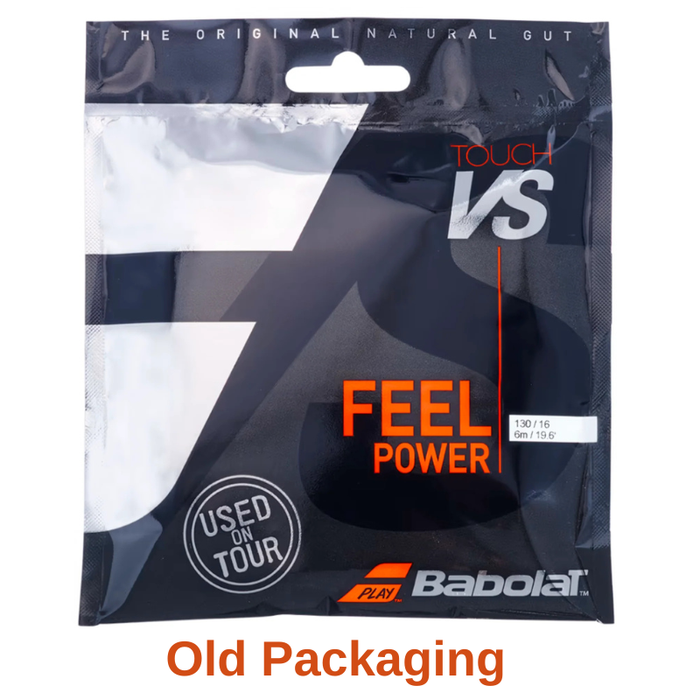 Babolat Touch VS Natural Gut 1.30/16G 6M Half String Set - Natural