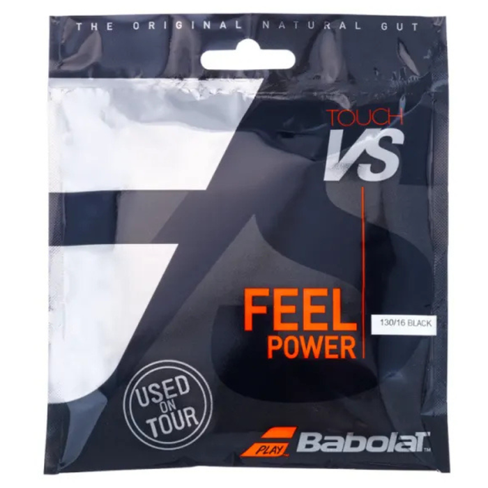 Babolat Touch VS Natural Gut 1.30/16G String Set - Black