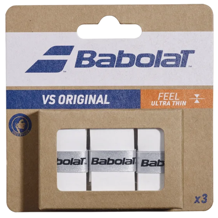 Babolat VS Original Overgrip 3 Pack White