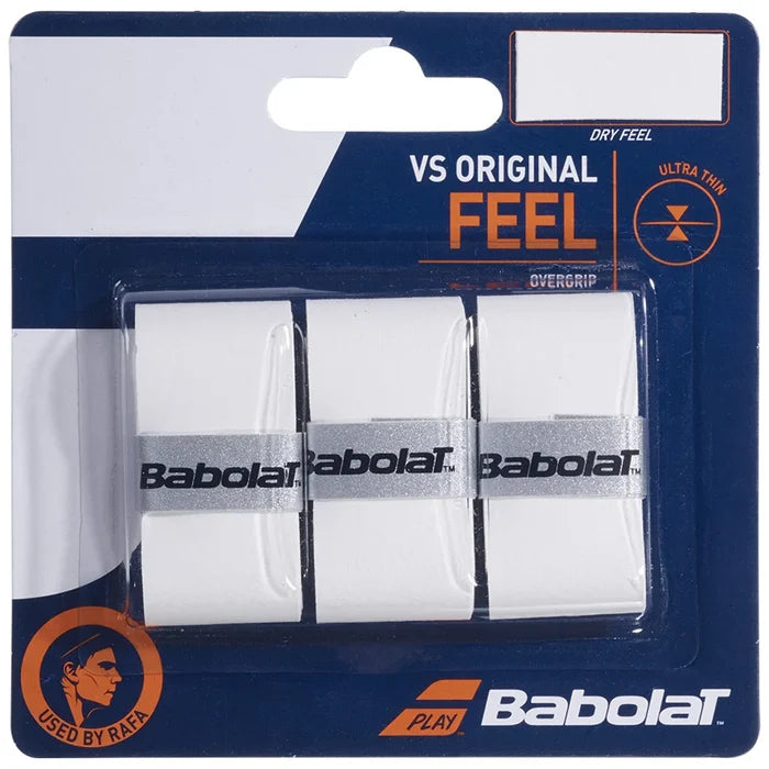 Babolat VS Original Overgrip 3 Pack White