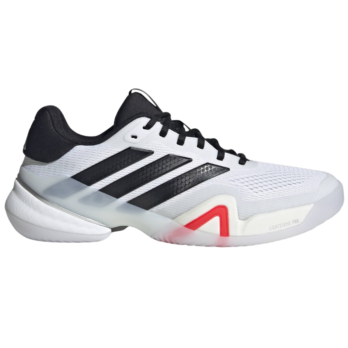 Adidas Barricade 14 Mens Tennis Shoes - Footwear White/Core Black/Lucid Red