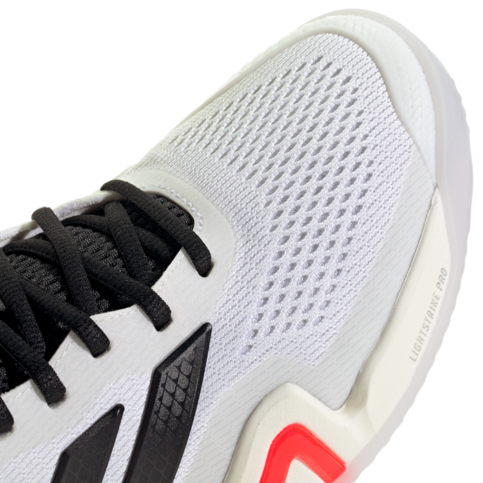 Adidas Barricade 14 Mens Tennis Shoes - Footwear White/Core Black/Lucid Red