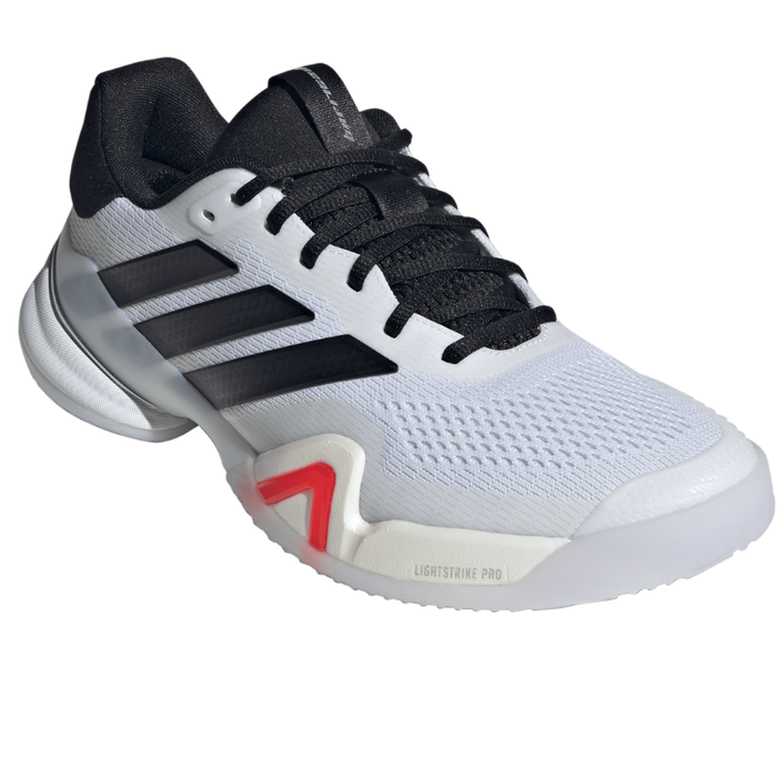Adidas Barricade 14 Mens Tennis Shoes - Footwear White/Core Black/Lucid Red