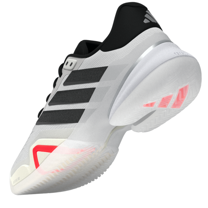Adidas Barricade 14 Mens Tennis Shoes - Footwear White/Core Black/Lucid Red