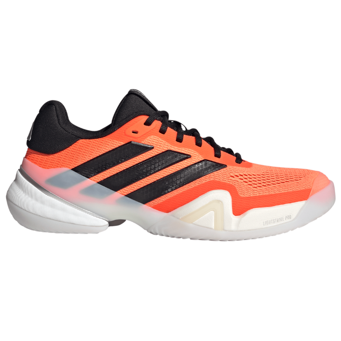 Adidas Barricade 14 Mens Tennis Shoes - Ultra Orange/Core Black/Purple Orange Accent