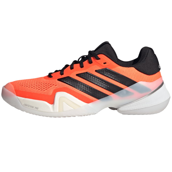 Adidas Barricade 14 Mens Tennis Shoes - Ultra Orange/Core Black/Purple Orange Accent