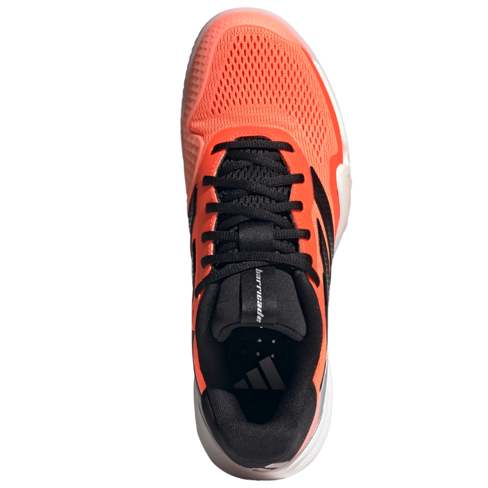 Adidas Barricade 14 Mens Tennis Shoes - Ultra Orange/Core Black/Purple Orange Accent