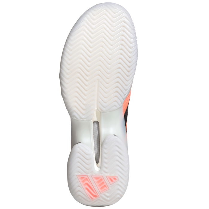 Adidas Barricade 14 Mens Tennis Shoes - Ultra Orange/Core Black/Purple Orange Accent