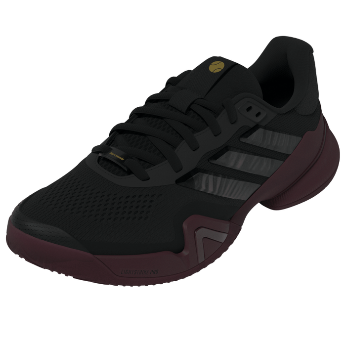 Adidas Barricade 14 Mens Tennis Shoes -Core Black/Maroon