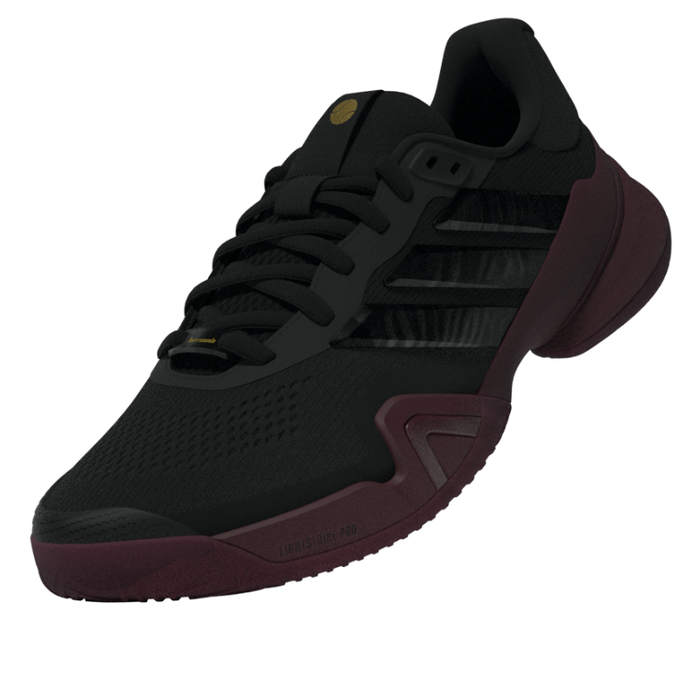 Adidas Barricade 14 Mens Tennis Shoes -Core Black/Maroon