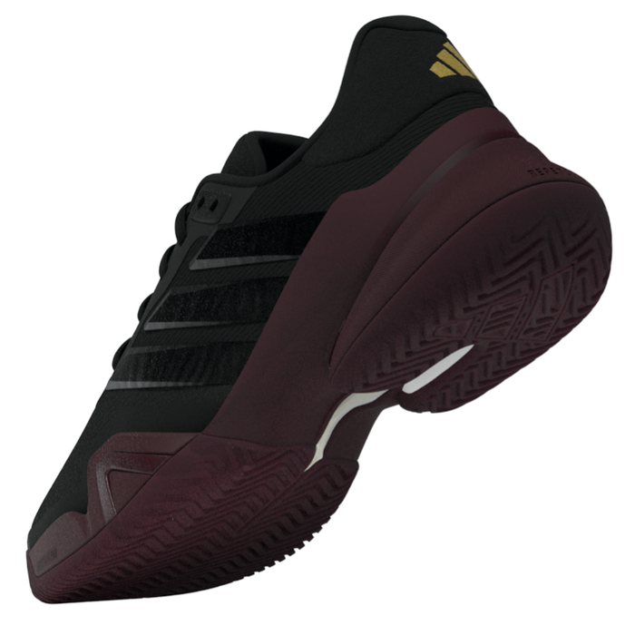 Adidas Barricade 14 Mens Tennis Shoes -Core Black/Maroon