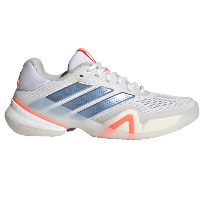 Adidas Barricade 14 Womens Tennis Shoes - Footwear White/Halo Blue/Beam Orange
