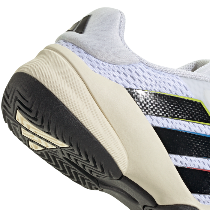 Adidas Barricade K Junior Tennis Shoes - Footware White/Core Black