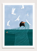 A4/8x12 inches (Framing Available) / Unframed Print Only