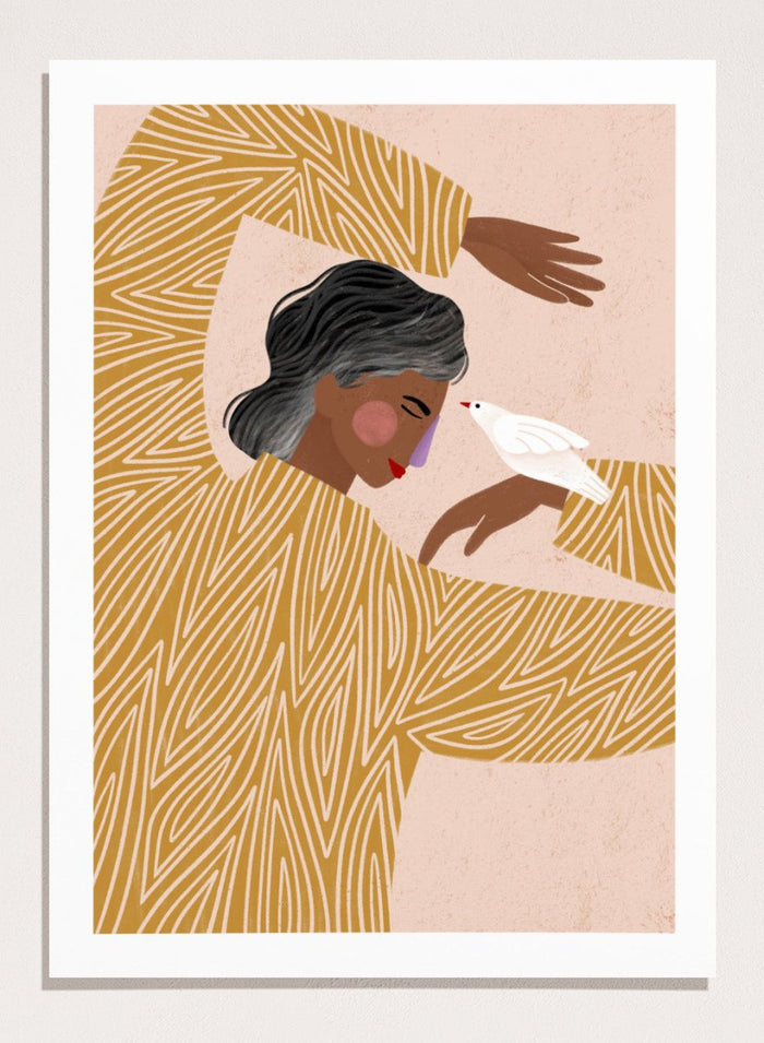 A4/8x12 inches (Framing Available) / Unframed Print Only