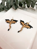 Black and Gold Layered Dragons