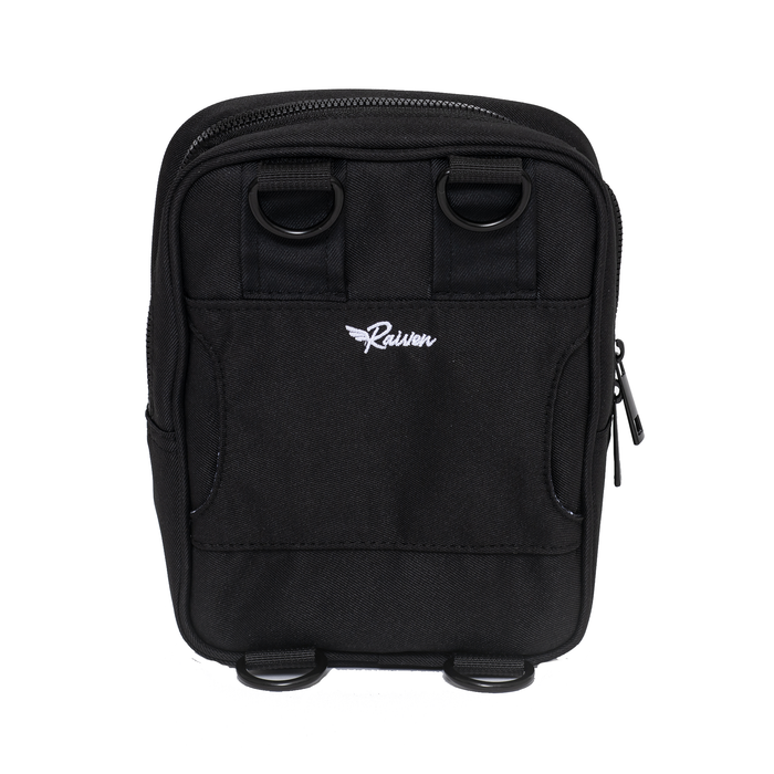 Black Medium Bag With Tumbler Belt