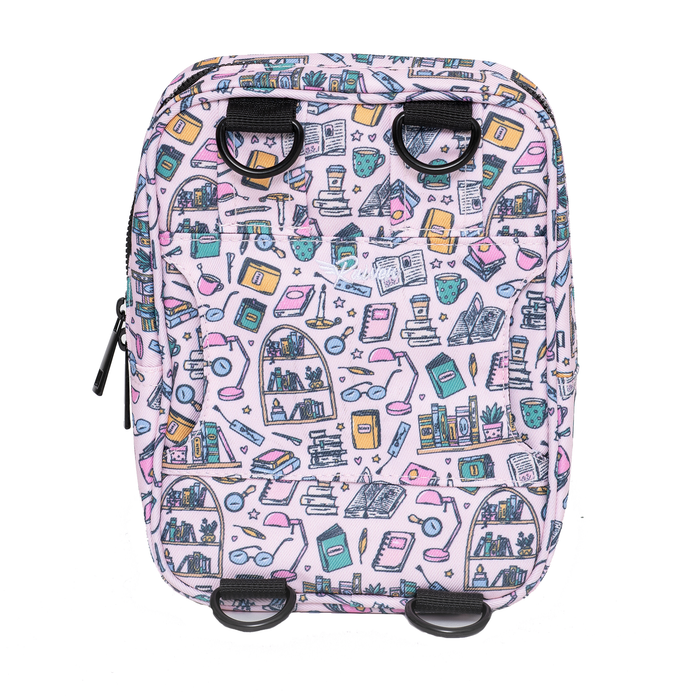 Booktrovert Medium Bag With Tumbler Belt