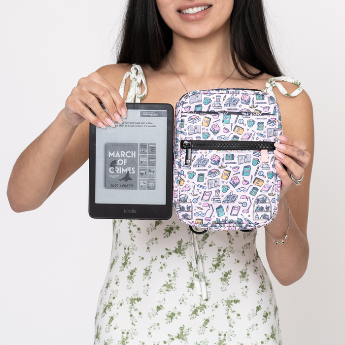 Booktrovert Medium Bag With Tumbler Belt