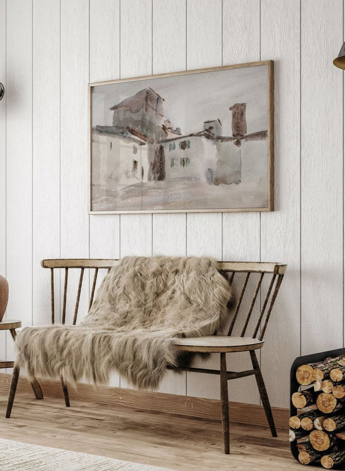 "Borgo San Lorenzo" Art Print_Sugar & Canvas_Anonymous