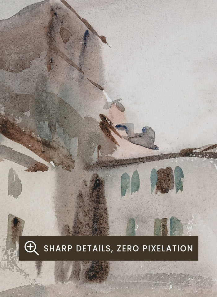 "Borgo San Lorenzo" Art Print_Sugar & Canvas_Anonymous