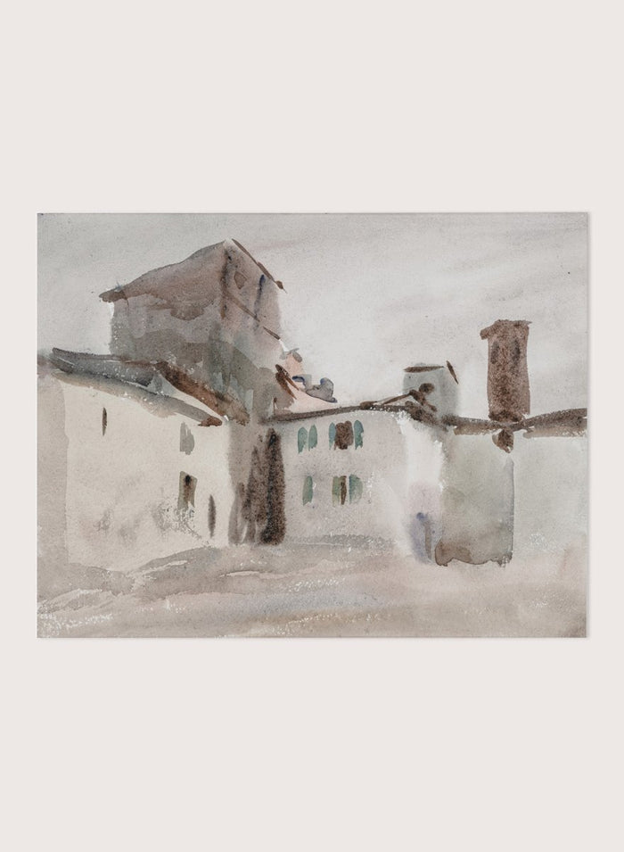 "Borgo San Lorenzo" Art Print_Sugar & Canvas_Anonymous
