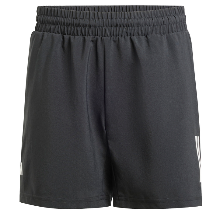 Adidas Boys Club 3-Stripes Junior Tennis Shorts - Black