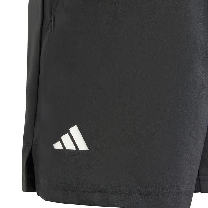 Adidas Boys Club 3-Stripes Junior Tennis Shorts - Black