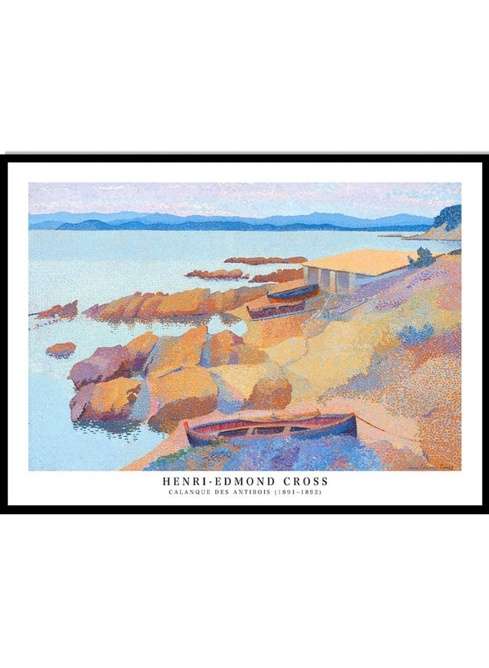 Calanque des Antibois by Henri-Edmond Cross Print_Sugar & Canvas_Henri-Edmond Cross