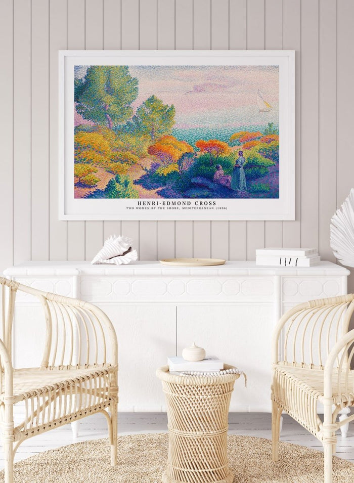 Calanque des Antibois by Henri-Edmond Cross Print_Sugar & Canvas_Henri-Edmond Cross