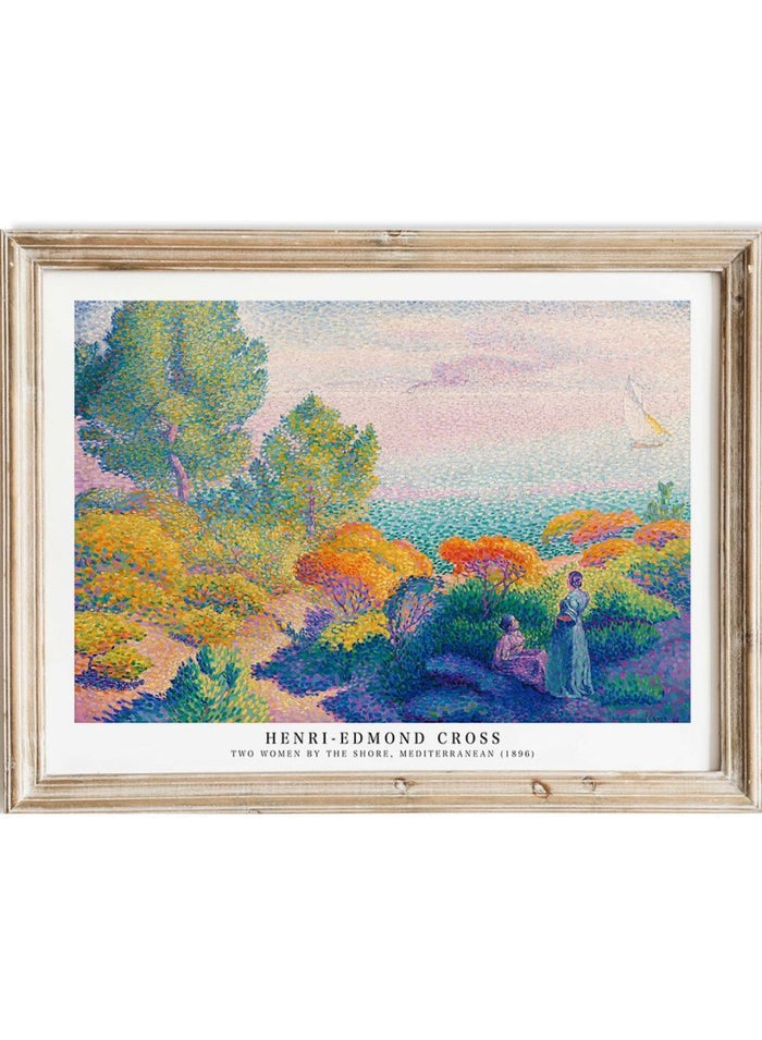 Calanque des Antibois by Henri-Edmond Cross Print_Sugar & Canvas_Henri-Edmond Cross