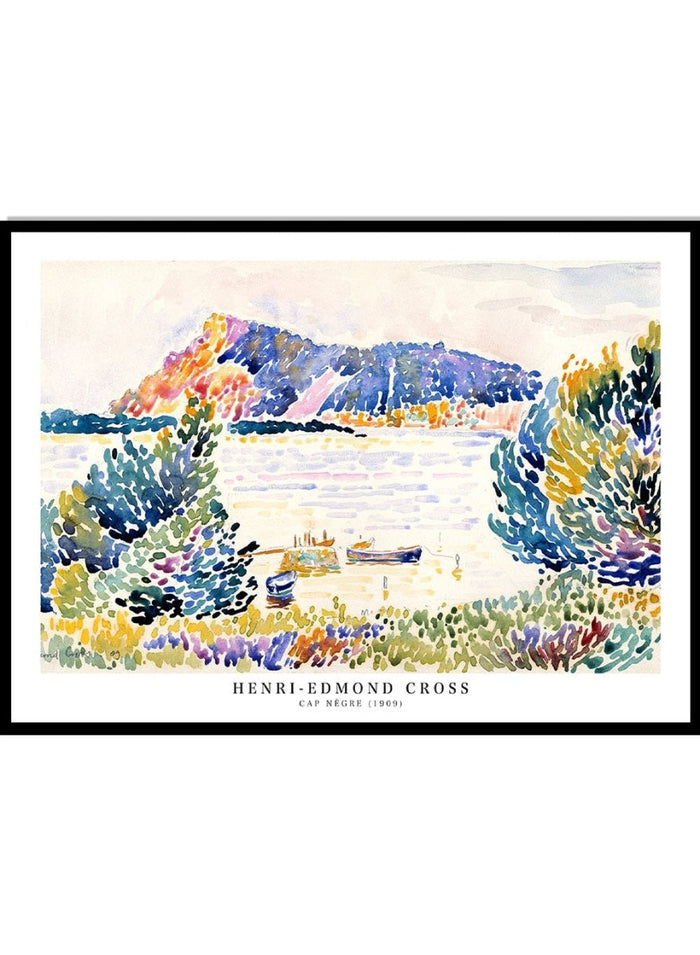 Cap Nègre 1909 by Henri-Edmond Cross Print_Sugar & Canvas_Henri-Edmond Cross