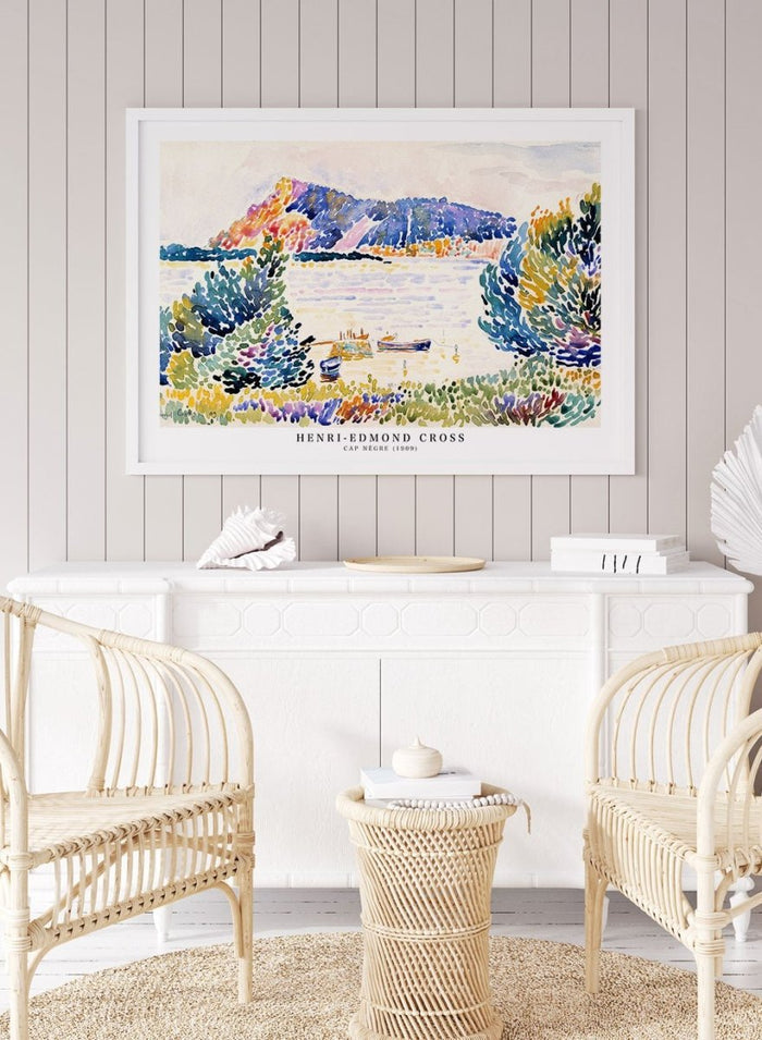 Cap Nègre 1909 by Henri-Edmond Cross Print_Sugar & Canvas_Henri-Edmond Cross