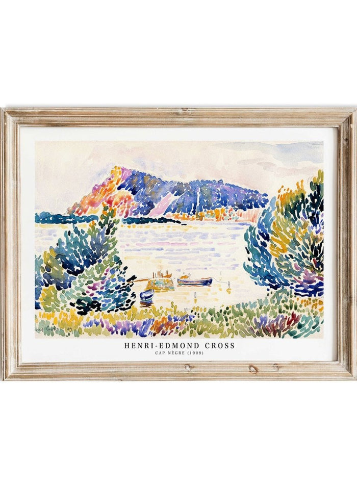 Cap Nègre 1909 by Henri-Edmond Cross Print_Sugar & Canvas_Henri-Edmond Cross