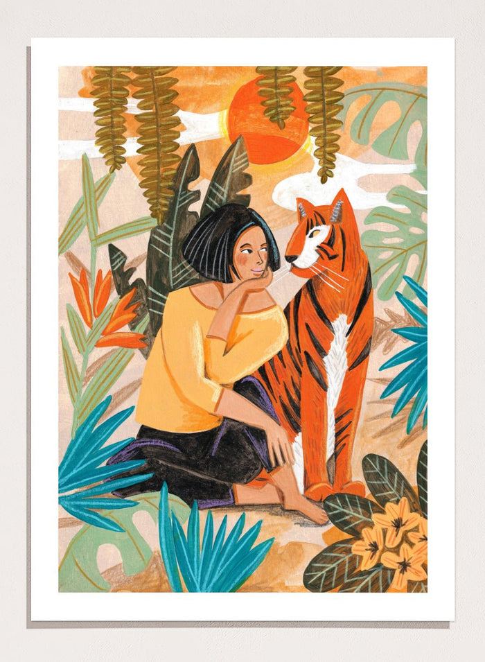 12x16 inches/30x40cm (Framing Available) / Unframed Print Only