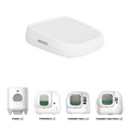 Cat Litter Ramp displayed with compatible PETKIT automatic litter boxes, including PuraX, PuraMax 2, Purobot Max Pro, and Purobot Max Pro 2 Automatic Litter Box, Purobot Max 3