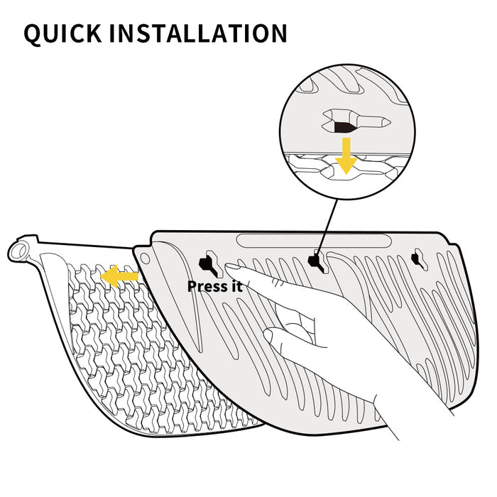 Cat Litter Remover designed for quick installation and removal on the PuraMax Automatic Litter Box