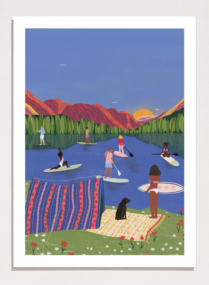 12x16 inches/30x40cm (Framing Available) / Unframed Print Only