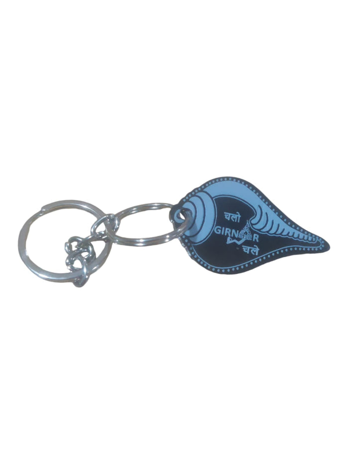 Chalo Girnar Chale Black Keychain 2