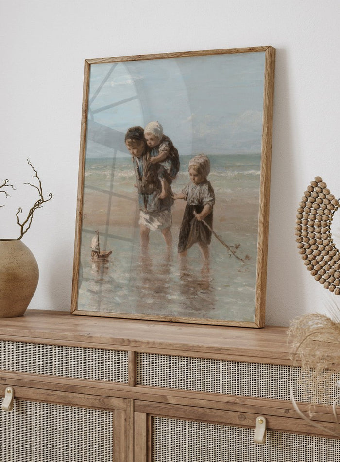 "Children of the Sea" Art Print_Sugar & Canvas_Jozef Israels