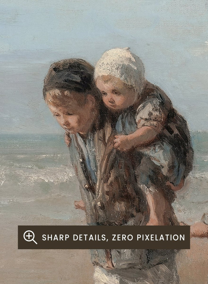 "Children of the Sea" Art Print_Sugar & Canvas_Jozef Israels