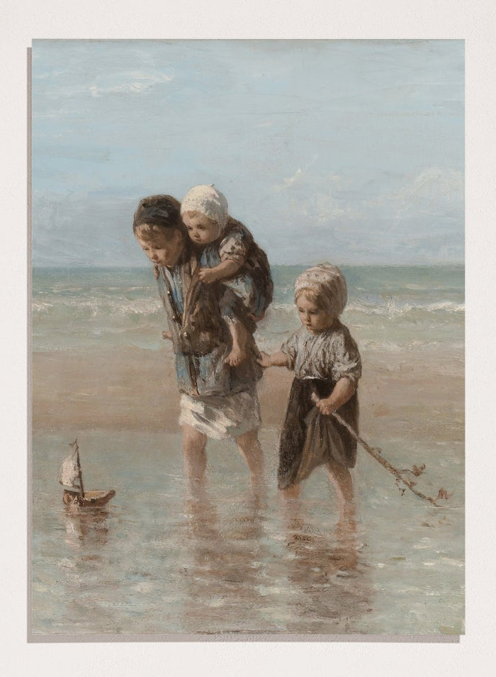 "Children of the Sea" Art Print_Sugar & Canvas_Jozef Israels