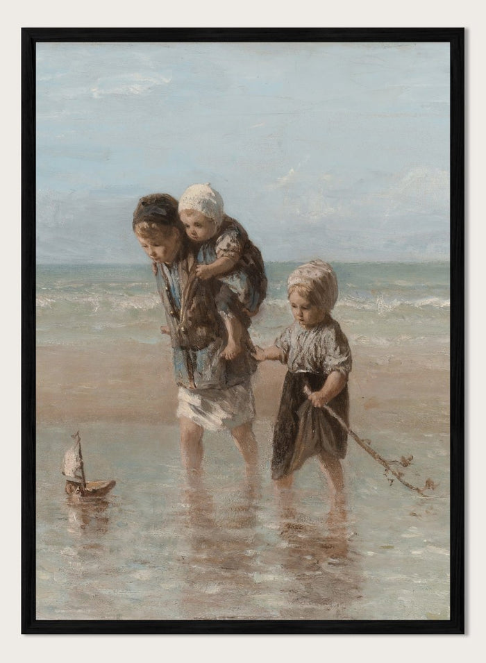 "Children of the Sea" Art Print_Sugar & Canvas_Jozef Israels