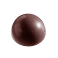 Chocolate World 100mm Half Sphere Polycarbonate Chocolate Mold – 3.94 in diameter x 1.97 in, 1 Cavity