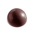 Chocolate World  120mm Half Sphere Polycarbonate Chocolate Mold – 4.72 in diameter x 2.36 in, 1 Cavity